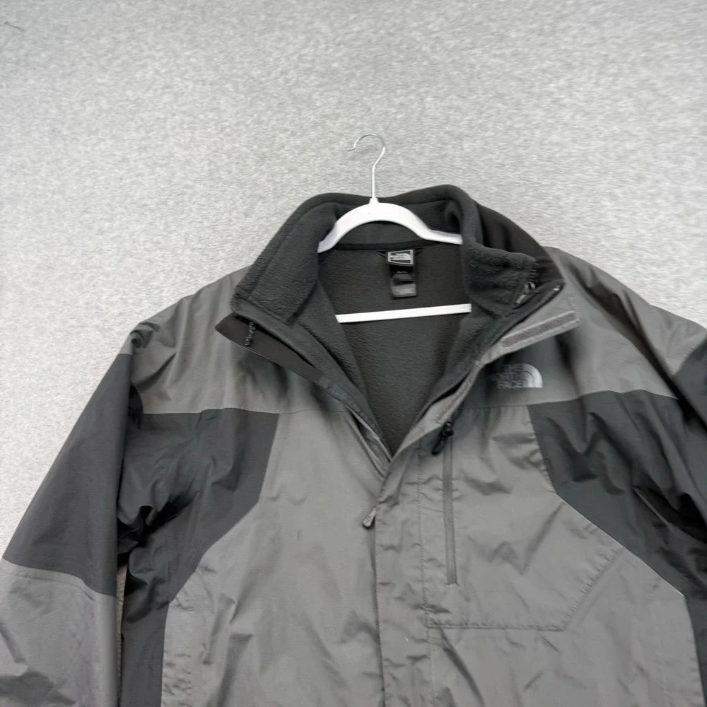 The North Face‎ 2-in—1 Goretex Jacket Men XL Black Insulated Lined 2 Piece EUC